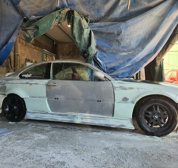 Bmw e46 serie 3 rear overfender 50mm