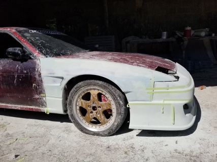 Front fender RB style 25mm Pop Up version 240sx 