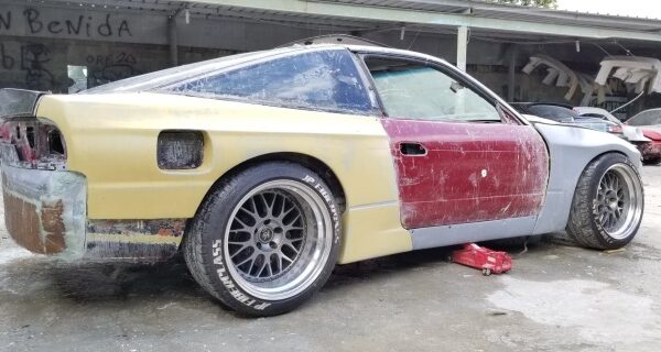 Rear Overfender daytona 100mm hatch 180sx 240sx version
