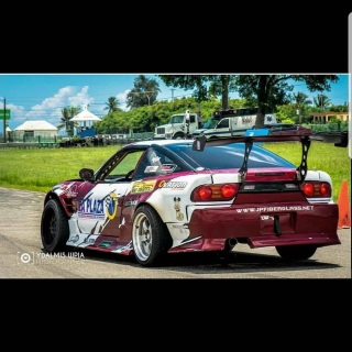 Rear overfender type 3 55mm nissan 240sx hatch and coupe version