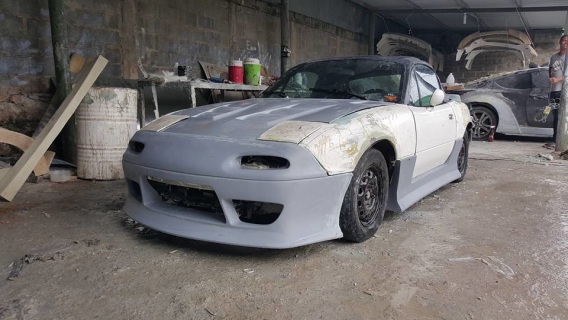 na Front Bumper aggresive type II style