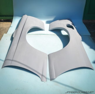  rear overfenders 50MM TYPE II