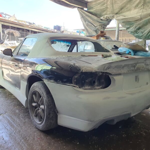 mazda miata NB v2 style ducktail rear spoiler