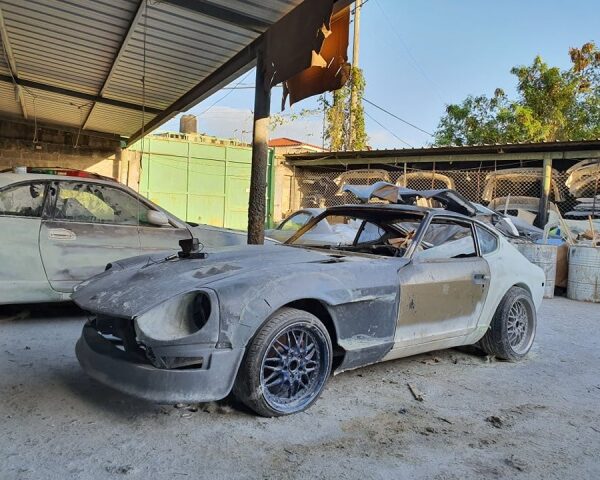 datsun 260z 240z 280z s30 chin bre style front air dam