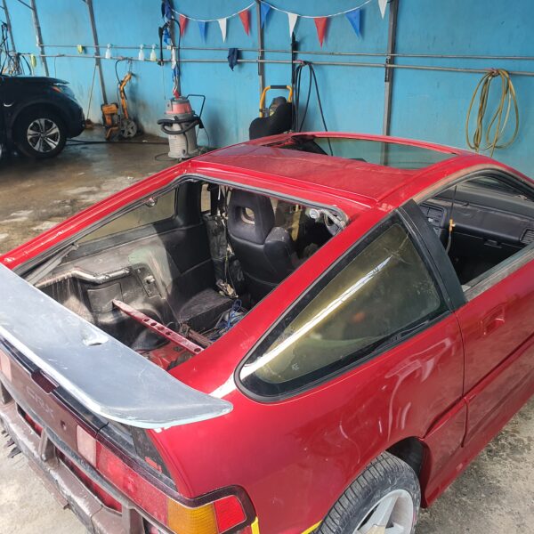Honda crx rear spoiler wing west whale style