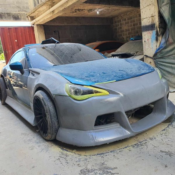 subaru brz GT86 FRS front bumper spirit V2 Bn Style FRP